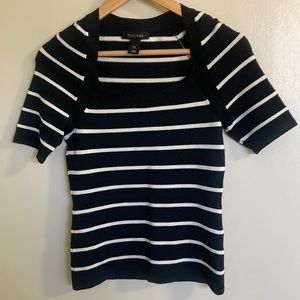WHBM Black stripes shirt for woman size XS